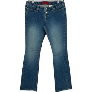 Vintage y2k Women's 'Too SuperLow Stretch' Low Rise Levi's Blue Denim Jeans Sz 9